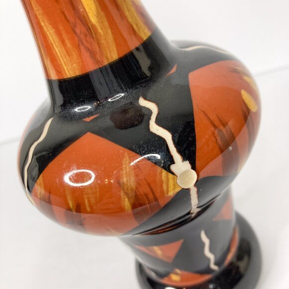 Vintage Tipi Pottery AZ Southwestern Vase Arizona Glazed Earth Tones Signed - Picture 6 of 10